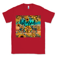 Red blessed mom Classic Tee - JahusDesignShop