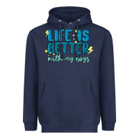 Navy life is better with my boys Heavyweight Hoodie - MaliasSmallBusiness
