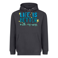 Smoke life is better with my boys Heavyweight Hoodie - MaliasSmallBusiness