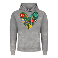 Cloud Rock teacher  heart Vintage Hoodie - texasbilliewilder