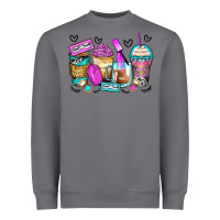 Storm eyelash coffee cups Heavyweight Sweatshirt - Zillion Design Studio