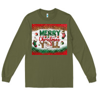 Army Green merry christmas y'all tumbler Long Sleeve Tee - BundleAndBundleShop