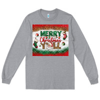Heather Grey merry christmas y'all tumbler Long Sleeve Tee - BundleAndBundleShop