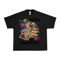 Black America the beautiful 4th of july Urban Heavy Tee - CowGirlArtShop