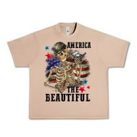 Burro America the beautiful 4th of july Urban Heavy Tee - CowGirlArtShop
