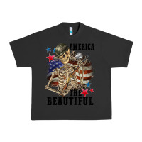 Pigment Black America the beautiful 4th of july Urban Heavy Tee - CowGirlArtShop