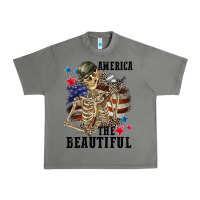 Tornado America the beautiful 4th of july Urban Heavy Tee - CowGirlArtShop