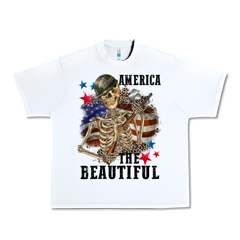 America The Beautiful 4th Of July Urban Heavy Tee by CowGirlArtShop | Teevron