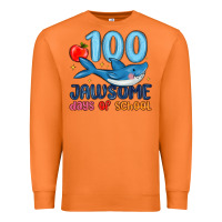 Carrot 100 jawsome days of school Premium Sweatshirt - MaliasSmallBusiness