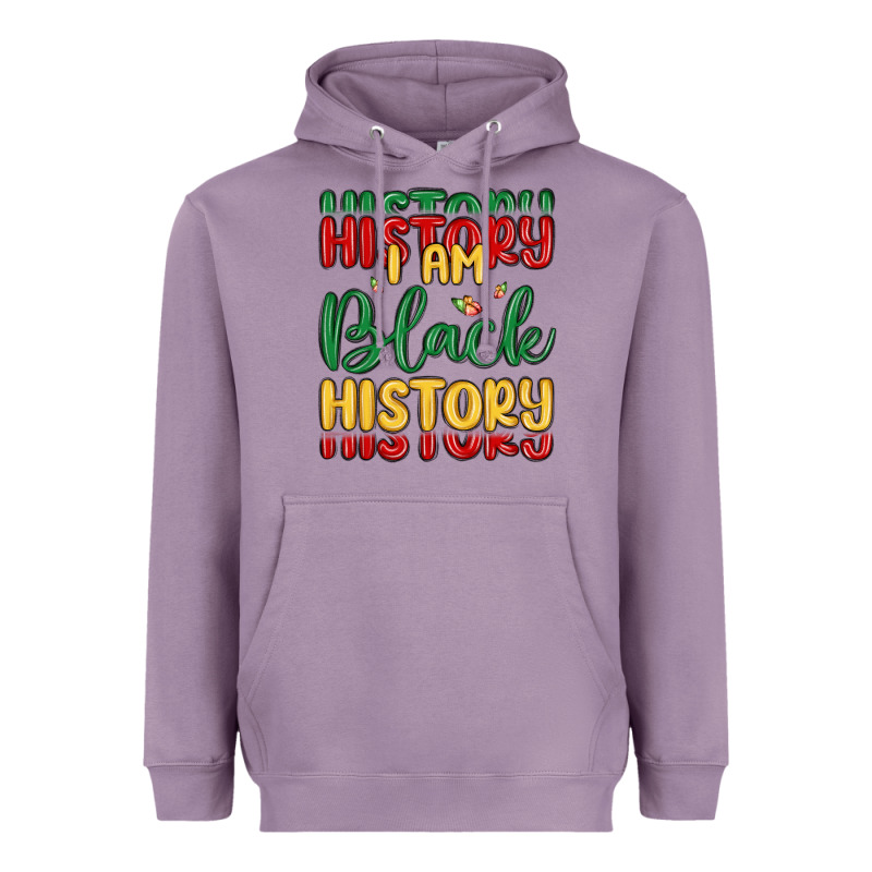 I Am Black History Heavyweight Hoodie by MaliasSmallBusiness | Teevron