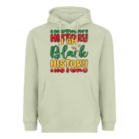 Matcha i am black history Heavyweight Hoodie - MaliasSmallBusiness