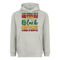 Moon Dust i am black history Heavyweight Hoodie - MaliasSmallBusiness