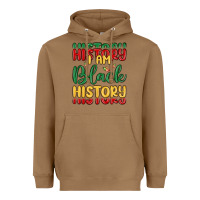 Toasted Coconut i am black history Heavyweight Hoodie - MaliasSmallBusiness