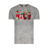 Cloud Rock ladybug coffee cups Vintage Tee - Zillion Design Studio
