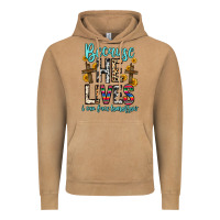 Vintage Camel because he lives i can face tomorrow Vintage Hoodie - Zillion Design Studio