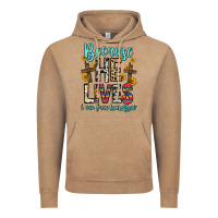Because He Lives I Can Face Tomorrow Vintage Hoodie | Teevron