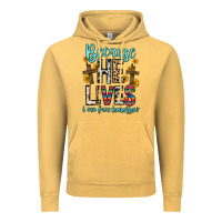 Vintage Mustard because he lives i can face tomorrow Vintage Hoodie - Zillion Design Studio