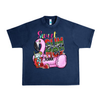 Navy sweet summer time Urban Heavy Tee - SublimationCraftShop