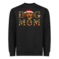 Christmas Dog Mom Dachshund Heavyweight Sweatshirt | Teevron