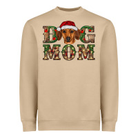 Mushroom christmas dog mom dachshund Heavyweight Sweatshirt - RanaPortraitStore