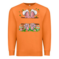 Carrot easter costom name rabbit Premium Sweatshirt - MaliasSmallBusiness