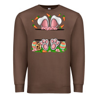 Chestnut easter costom name rabbit Premium Sweatshirt - MaliasSmallBusiness