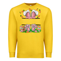Lemon easter costom name rabbit Premium Sweatshirt - MaliasSmallBusiness