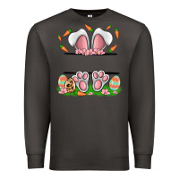 Smoke easter costom name rabbit Premium Sweatshirt - MaliasSmallBusiness