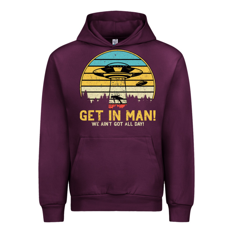 Ufo Vintage Retro Alien Outerspace Spaceship Urban Hoodie by Bettercallsaul | Teevron