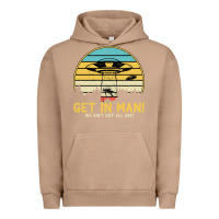 Pigment Burro UFO Vintage Retro Alien Outerspace Spaceship Urban Hoodie - Bettercallsaul