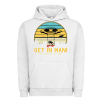Pigment Lunar Rock UFO Vintage Retro Alien Outerspace Spaceship Urban Hoodie - Bettercallsaul