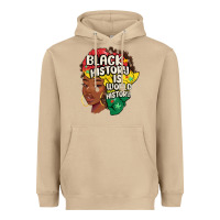 Mushroom black history is world history Heavyweight Hoodie - MaliasSmallBusiness