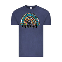 Vintage Denim western mama rainbow Vintage Tee - RanaPortraitStore