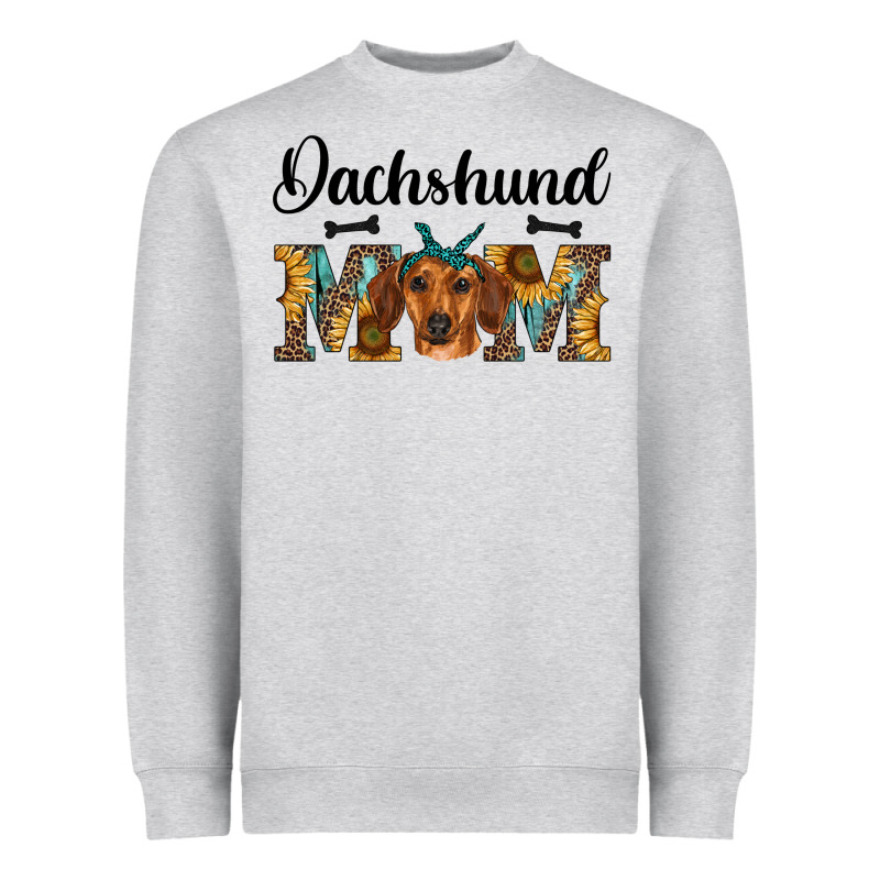 Western Dachshund Mom Heavyweight Sweatshirt by RanaPortraitStore | Teevron