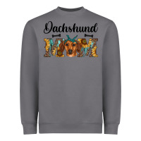 Storm western dachshund mom Heavyweight Sweatshirt - RanaPortraitStore
