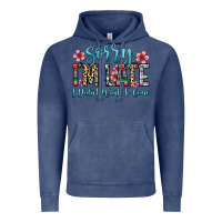 Vintage Denim sorry i m late i didn t want to come Vintage Hoodie - Zillion Design Studio
