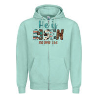 Seafoam he is risen Zipper Hoodie - Artiststas