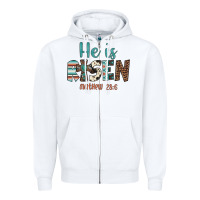 White he is risen Zipper Hoodie - Artiststas