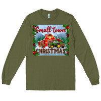 Army Green small town christmas mousepad Long Sleeve Tee - BundleAndBundleShop