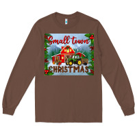 Chestnut small town christmas mousepad Long Sleeve Tee - BundleAndBundleShop