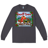 Smoke small town christmas mousepad Long Sleeve Tee - BundleAndBundleShop