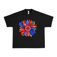 Black America sunflower Urban Heavy Tee - Neo Western