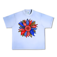 Grape Ice America sunflower Urban Heavy Tee - Neo Western