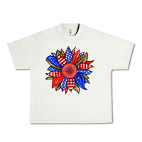Pistachio America sunflower Urban Heavy Tee - Neo Western