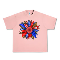 Salmon America sunflower Urban Heavy Tee - Neo Western