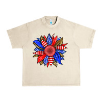 Sandshell America sunflower Urban Heavy Tee - Neo Western