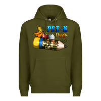 Army Green pre k dude Premium Hoodie - BundleAndBundleShop