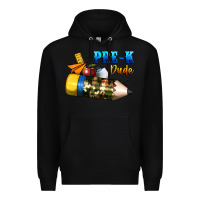 Black pre k dude Premium Hoodie - BundleAndBundleShop