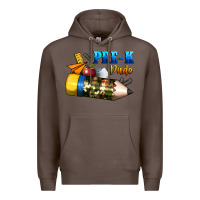 Coffee pre k dude Premium Hoodie - BundleAndBundleShop
