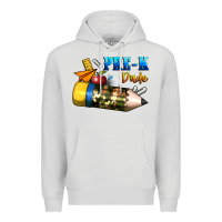 Dove Grey pre k dude Premium Hoodie - BundleAndBundleShop